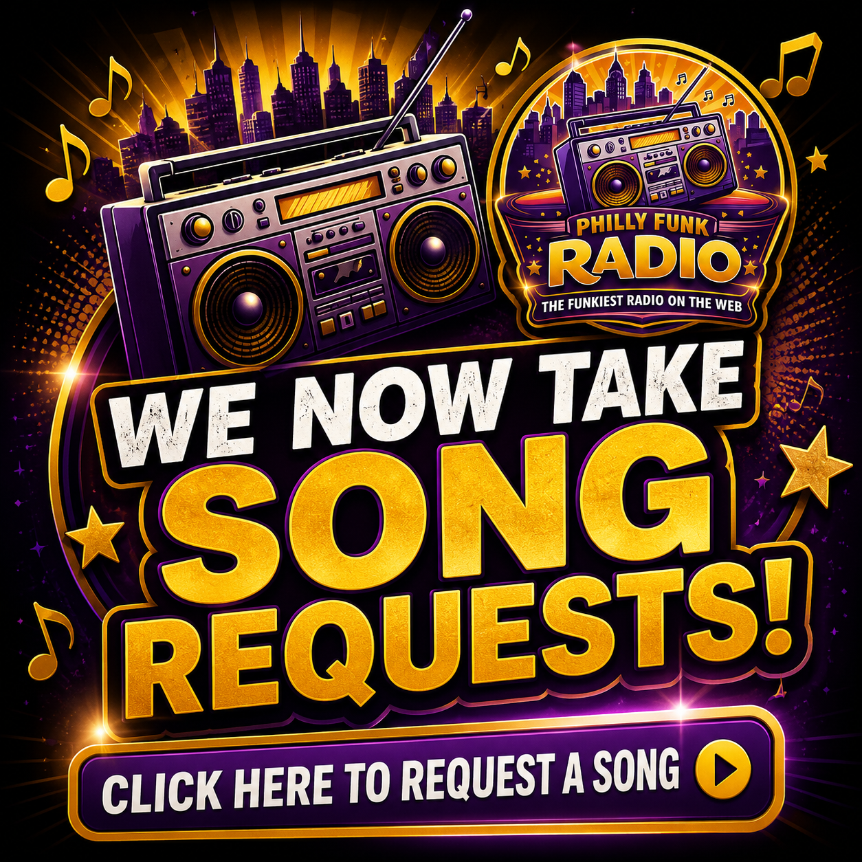 You can now request songs from our database